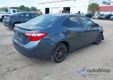 2016 Toyota Corolla S Plus из США, поврежденный, VIN 2T1BURHE7GC743157